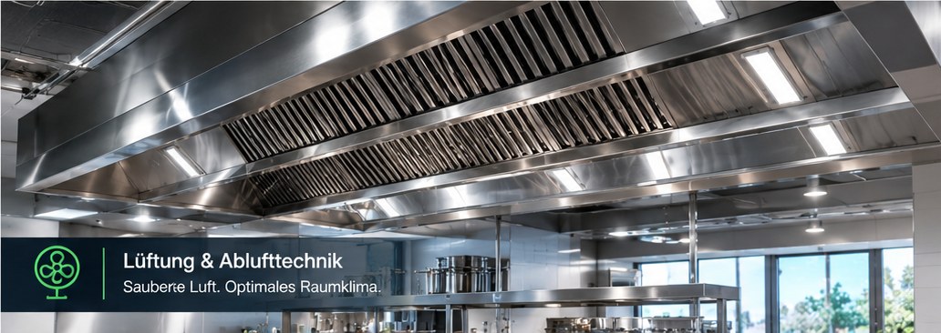 Lüftung und Ablufttechnik – saubere Luft, optimales Raumklima